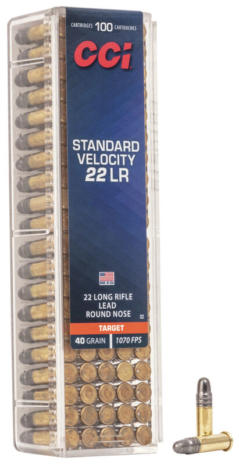 CCI Standard Velocity .22lr 40gr