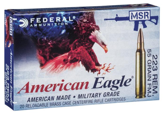 American Eagle .223 55gr FMJ