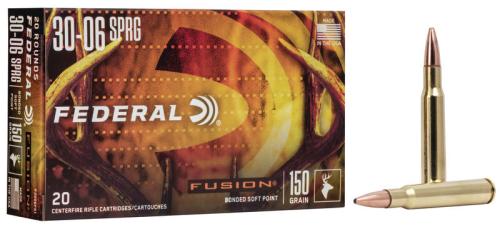 Federal Fusion 30-06 150gr Soft Point