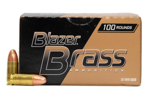 CCI Blazer Brass 9mm 115gr FMJ Canada