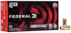 Federal American Eagle 40 S&W 180gr FMJ