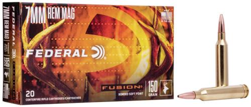 Federal Fusion 7mm Rem Mag 150gr BSP 20rd