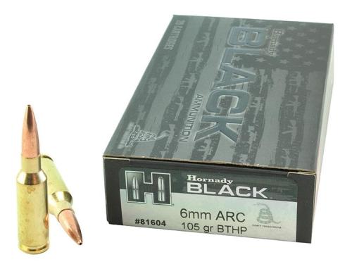 Hornady Black 6mm ARC 105gr BTHP
