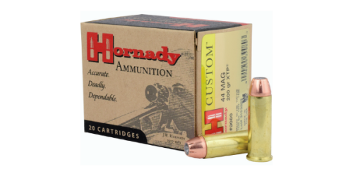 Hornady Custom 44 Magnum 200gr JHP