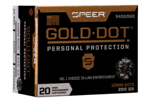 Speer Gold Dot 10mm 200gr HP